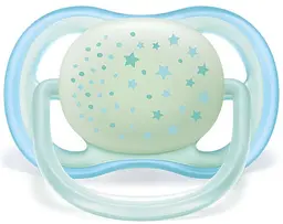 Пустушка Philips Avent Ultra Air Нічна, 0-6 міс, 2 шт. (SCF376/11) - мініатюра 2