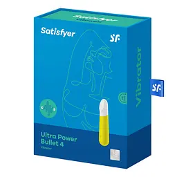 Віброкуля перезаряджувана Satisfyer Ultra Power Bullet 4 Yellow - мініатюра 6