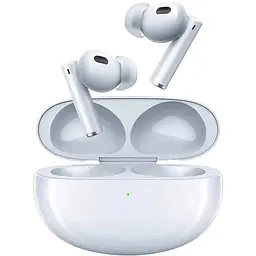 Навушники Realme Buds Air 6 Pro сріблястий синій bluetooth 5.3 мікрофон ENC динаміки 11 мм + 6 мм активне шумозаглушення