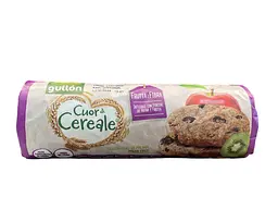 Печиво GULLON Cuor di Cereale Frutta e Fibra з фруктами та злаками 300 г (8410376040425)