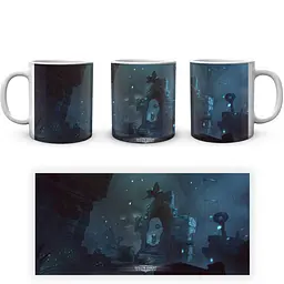 Кухоль GeekLand Hollow Knight Халлоунест HK.02.13 330 мл білий - мініатюра 4