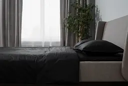 Підковдра Ardesto Mix & Match Premium сатин 200х220 см чорна (ART2022DVL) - мініатюра 9
