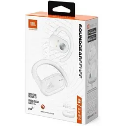 Бездротові навушники JBL Soundgear Sense білі JBLSNDGEARSNSWHT - мініатюра 4