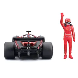 Автомодель з фігуркою Bburago Ferrari SF-24 (18-26823) - мініатюра 5
