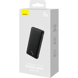 Зовнішній акумулятор Baseus Airpow 10000mAh 20W Black (PPQD090001) [161311] - мініатюра 12
