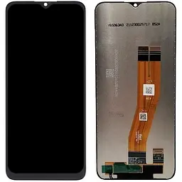 Дисплей Samsung A035 Galaxy A03 чорний, 160.5 x 72 mm, оригінал PRC