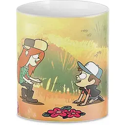 Кухоль GeekLand Gravity Falls flowers GF.02.06 330 мл білий - мініатюра 2
