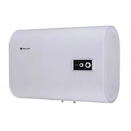 Водонагрівач Willer EH50R Spring, білий, 2000W, 50л, горизонтальний, мокрий ТЕН, механічне управління, терморегулятор,