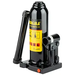 Домкрат Sigma гідравлічний пляшковий 5т, 210-420 мм (6101051)