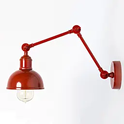 Настінне бра 3-ох поворотне, PikArt арт. 2104 червоний