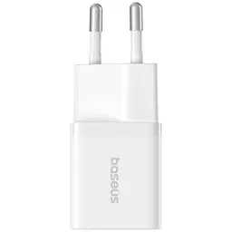СЗУ Baseus GaN5 Mini Fast Charger 25W White Type-C to Type-C cable (P10110909213-01)