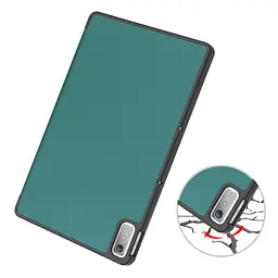 Чохол Lenovo Tab P11 2 gen TB350FU TB350XC HardCase Темно-зелений - мініатюра 2