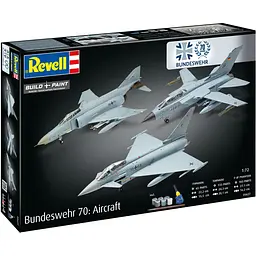 Збірна модель-копія Revell набір до 70 річниці ВПС Німеччини 3 літаки 1:72 (RVL-05627) - мініатюра 8