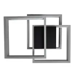 Світильник LED smart RAFAEL+пульт 100W 3000-5000K IP20 прямокутний біло-чорний Violux ( 220905 ) - мініатюра 3