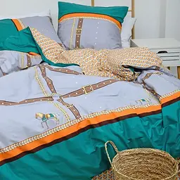 Постільна білизна сімейна Viluta Сатин Twill 552-S 210х143х2 см - мініатюра 6