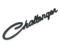 Емблема напис Callenger на багажник 147х30 мм Чорна