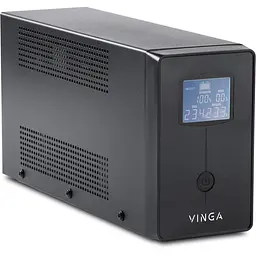 Джерело безперебійного живлення Vinga 1200 ВА / 720 Вт / 7 А*ч (VPC-1200M) - мініатюра 2
