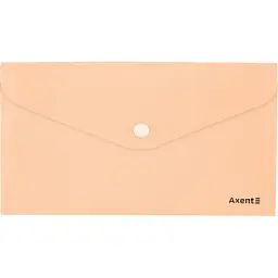 Папка - конверт Axent DL 180мкм Pastelini Персикова (1414-42-A)
