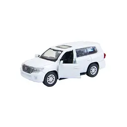 Автомодель Technopark Toyota Land Cruiser, білий (CRUISER-WT (FOB)) - мініатюра 2