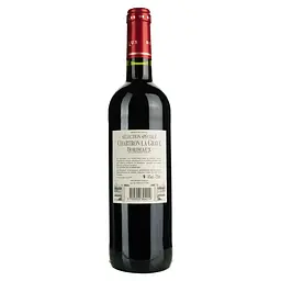 Вино Chartron La Grave Bordeaux AOP, червоне, сухе, 0,75 л - мініатюра 4