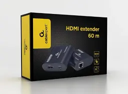 Подовжувач сигналу HDMI по кручений парі Cablexpert, Grey, 2 шт, до 60 м, активний (DEX-HDMI-03) - мініатюра 6