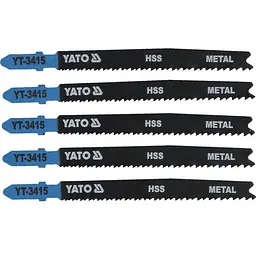 Полотно для електролобзика Yato 24-10TPI 100 мм 5 шт. (YT-3415)