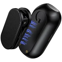 Петличний бездротовий мікрофон Hoco L26 Dual-mic Smart AI (Type-C) Black - мініатюра 6