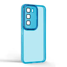 Защитный чехол для Infinix Hot 60i 4G, Shade, синий, TPU+PC, матовый, защита всего корпуса, панель-накладка, противоударный, с высокими бортами, амортизирует удары при падениях, ArmorStandart (ARM87946) - мініатюра 2