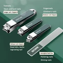 Манікюрно-педикюрний набір Nail Clipper Set 10 в 1 - мініатюра 2