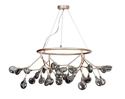 Люстра LED PETALS Levistella 918LP263-36 RS+BK