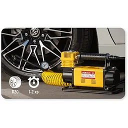 Компресор автомобільний Voin Off Road Master 150 psi 45A (VL-710) - мініатюра 9