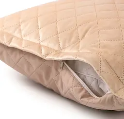 Чохол на подушку Руно 50х70 VeLour "Beige ромб" 382.55_Beige ромб - мініатюра 5