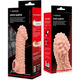 Насадка на член Kokos Cock Sleeve CS 004 M - мініатюра 4
