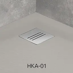 Душовий піддон Radaway Kyntos A 90x90 колір цемент HKA9090-74 - мініатюра 2