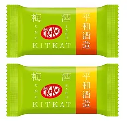 Шоколадні міні-батончики KitKat Mini Japanese Ume Sake, 9шт - мініатюра 5