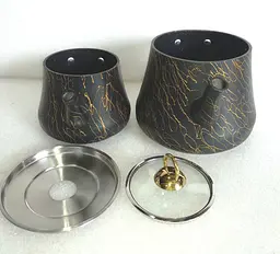 Двоярусний чайник O.M.S. Collection 8204-L Gold (1,2/2,5 л.) - мініатюра 8