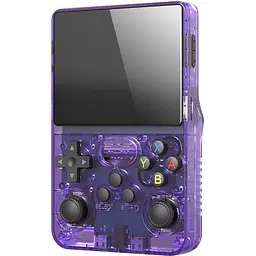 Ретро ігрова приставка Data Frog R36s 15000 games in 1 Purple [112452] - мініатюра 2