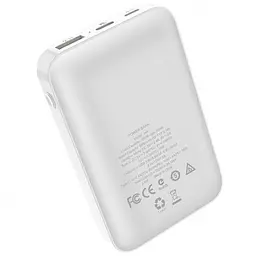 Додаткова батарея Hoco J44 PD+QC3.0 (10000mAh) White - мініатюра 4