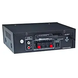 Підсилювач звуку UKC AK-688BT Bluetooth Караоке 2-канальний 2x30W Black - мініатюра 3