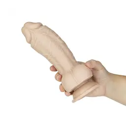 Великий фалоімітатор Addiction Roman 8 Girthy Dong, 20.3 см - мініатюра 2