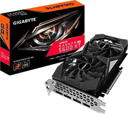Відеокарта AMD Radeon RX 5600 XT 6GB Gigabyte WindForce (GV-R56XTWF2-6GD) Б/В