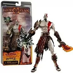 Фігурка Бог війни Кратос з головою Медузи Kratos God of War with Medusa head 18 см game GoW 27.09