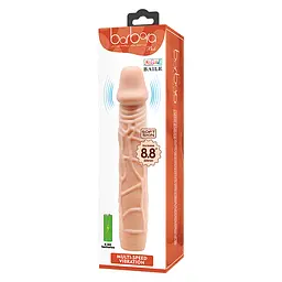 Вібратор Barbara Bob Vibrator 8,8" Red - мініатюра 3
