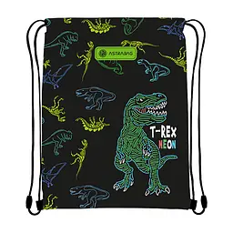 Сумка для обуви Astrabag AD1 T-Rex neon (507023014)