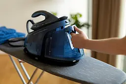 Gorenje Праска-парогенератор, 3000Вт, 1500мл, паровий удар -160гр, дисплей, керам. підошва, синій - мініатюра 9