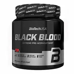 Передтренувальний комплекс BioTech Black Blood CAF +, 300 грам - Виноград
