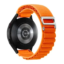 Ремінець для Samsung Gear S3 Frontier - помаранчевий Watchbands NormalCloth Wave ширина кріплення 22мм нейлоновий (W22-6WB88211709) - мініатюра 2