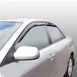 Дефлектори вікон вітровики Mazda 6 2002-2007 Седан Скотч 3M Voron Glass - мініатюра 5