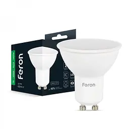 Лампа світлодіодна Feron LB-196 MRG GU10 230V 7 Вт 6500K (1874)