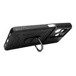 Панель BeCover Military для Oppo A3 4G / А3х 4G / A40m Black (713077) - мініатюра 4